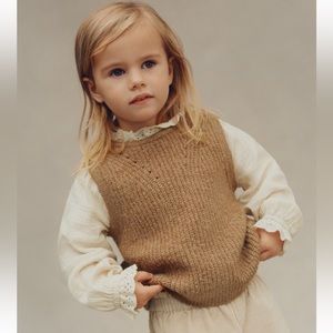 Zara combination knit sweater